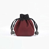 Мешочек для маркеров Lantern Moon "Dahlia", ткань, бордовый, KnitPro, 350671