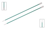 Спицы прямые "Zing" 8мм/25см, KnitPro, 47246
