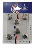 Пуговицы, размер 14мм, пластик, Dill, 026297/14-6