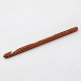Крючок для вязания "Ginger" 3,5/15см, ламинированная береза, коричневый KnitPro, 31242