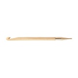 Крючок для вязания тунисский съемный "Bamboo" 7мм/15,5см, японский бамбук, KnitPro, 22529