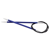 Спицы круговые "Zing" 4,5мм/80см, KnitPro, 47130