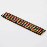 Спицы чулочные "Symfonie" 8мм/20см, KnitPro, 20115