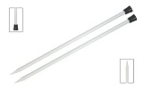 Спицы прямые "Basix Aluminum" 3,25мм/25см, KnitPro, 45209